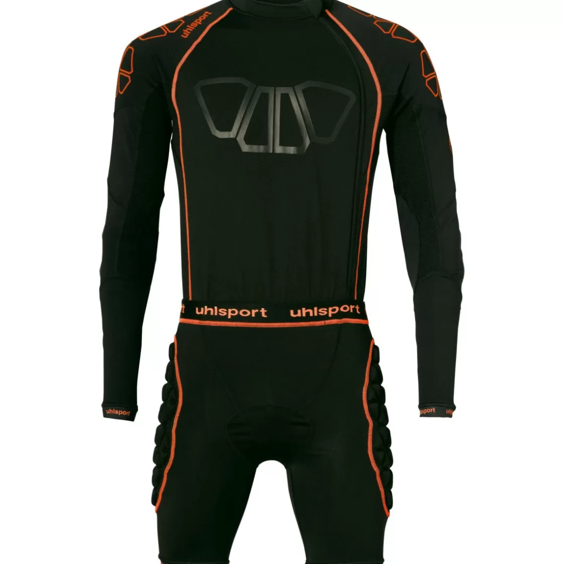 uhlsport Bionikframe Bodysuit Black/Fluo Orange Outlet