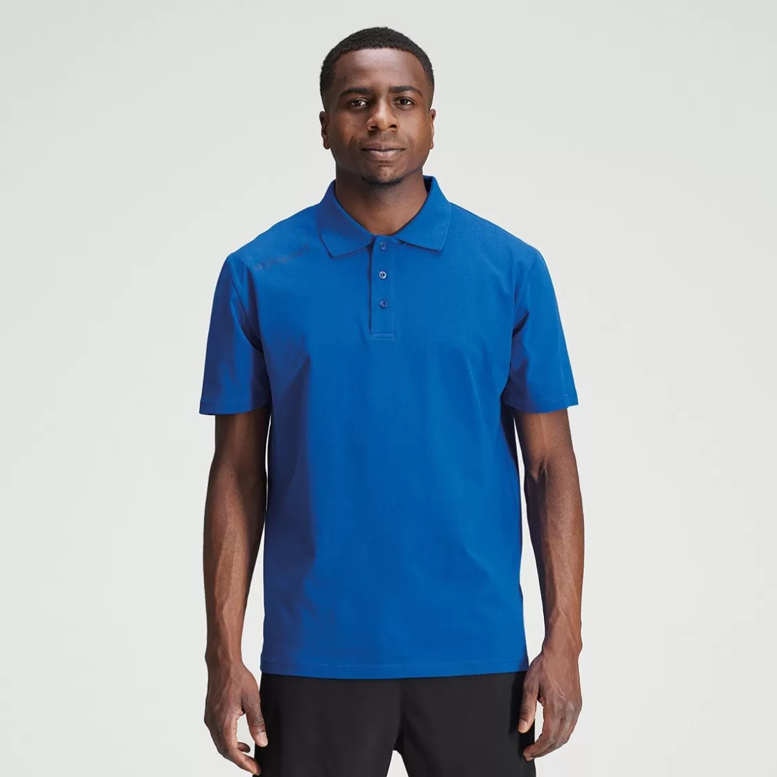 uhlsport Essential Polo Shirt Azure Blue Fashion