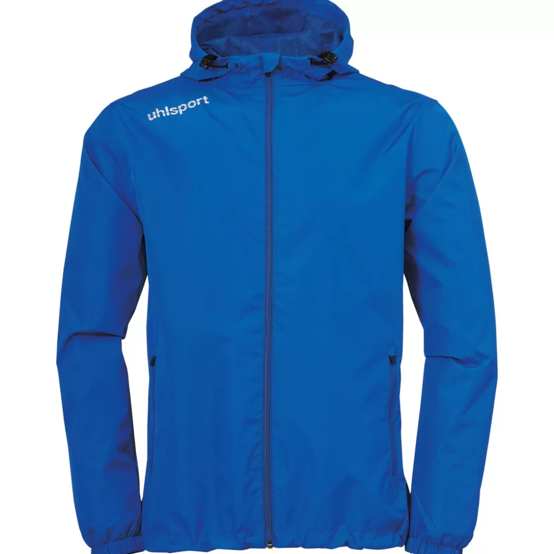 uhlsport Essential Regenjacke Azure Blue/White Outlet