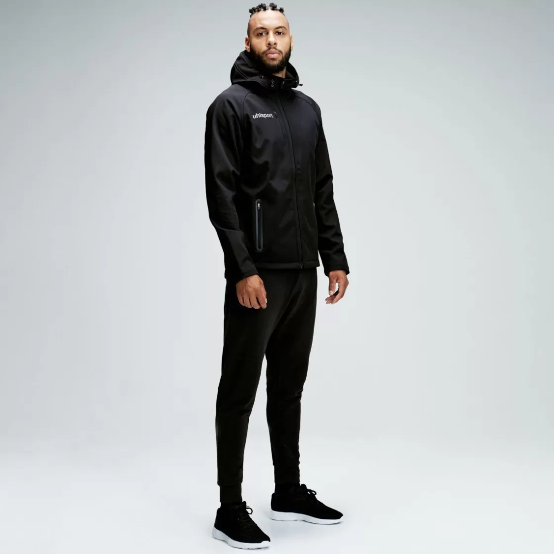 uhlsport Essential Softshell Jacke Black Shop