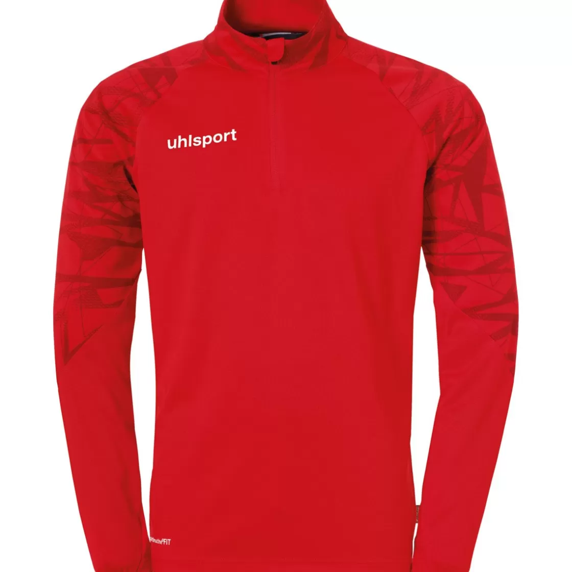 uhlsport Goal 25 1/4 Zip Top Red/White Fashion