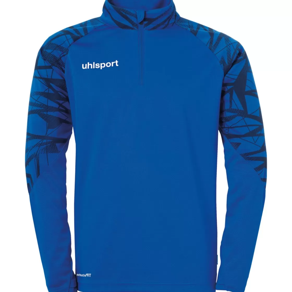 uhlsport Goal 25 1/4 Zip Top Azure Blue/Navy Best Sale