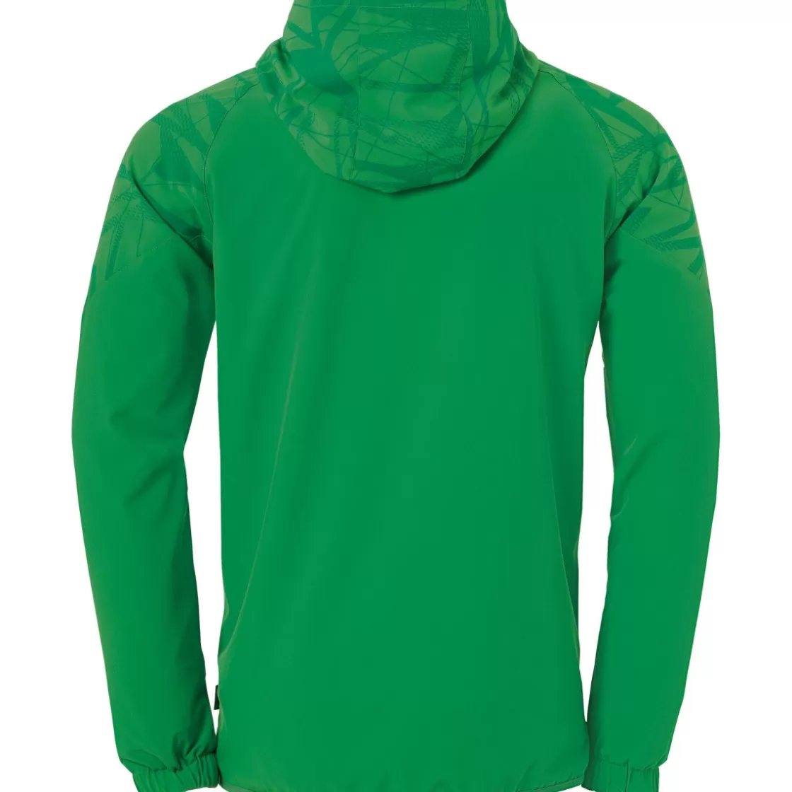 uhlsport Goal 25 Evo Woven Hood Jacket Green/Lagoon Clearance