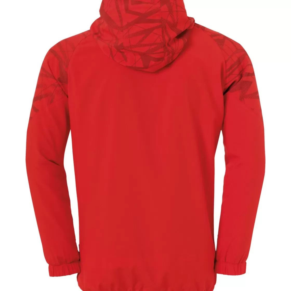 uhlsport Goal 25 Evo Woven Hood Jacket Red/White Cheap