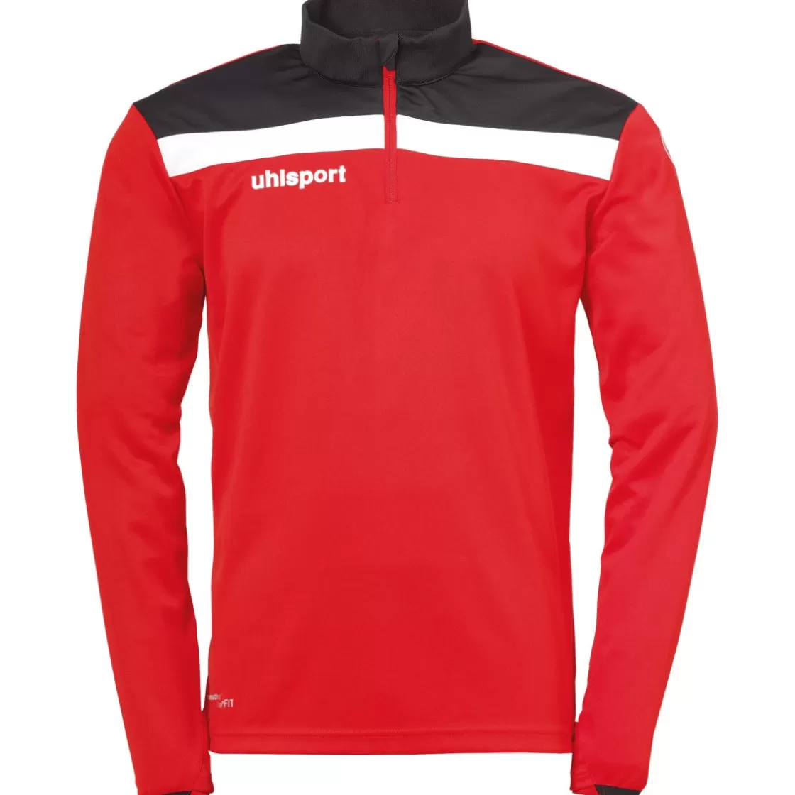 uhlsport Offense 23 1/4 Zip Top Red/Black/White Cheap