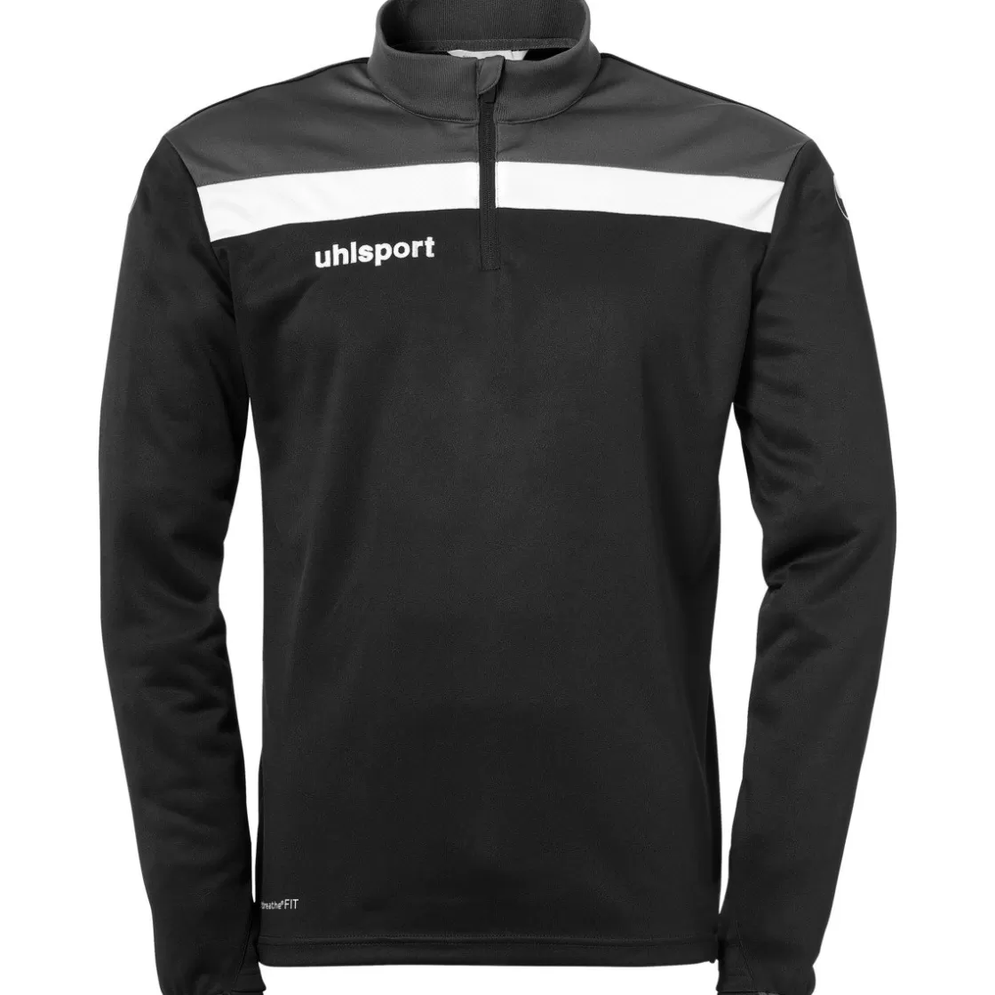 uhlsport Offense 23 1/4 Zip Top Black/Anthra/White Flash Sale