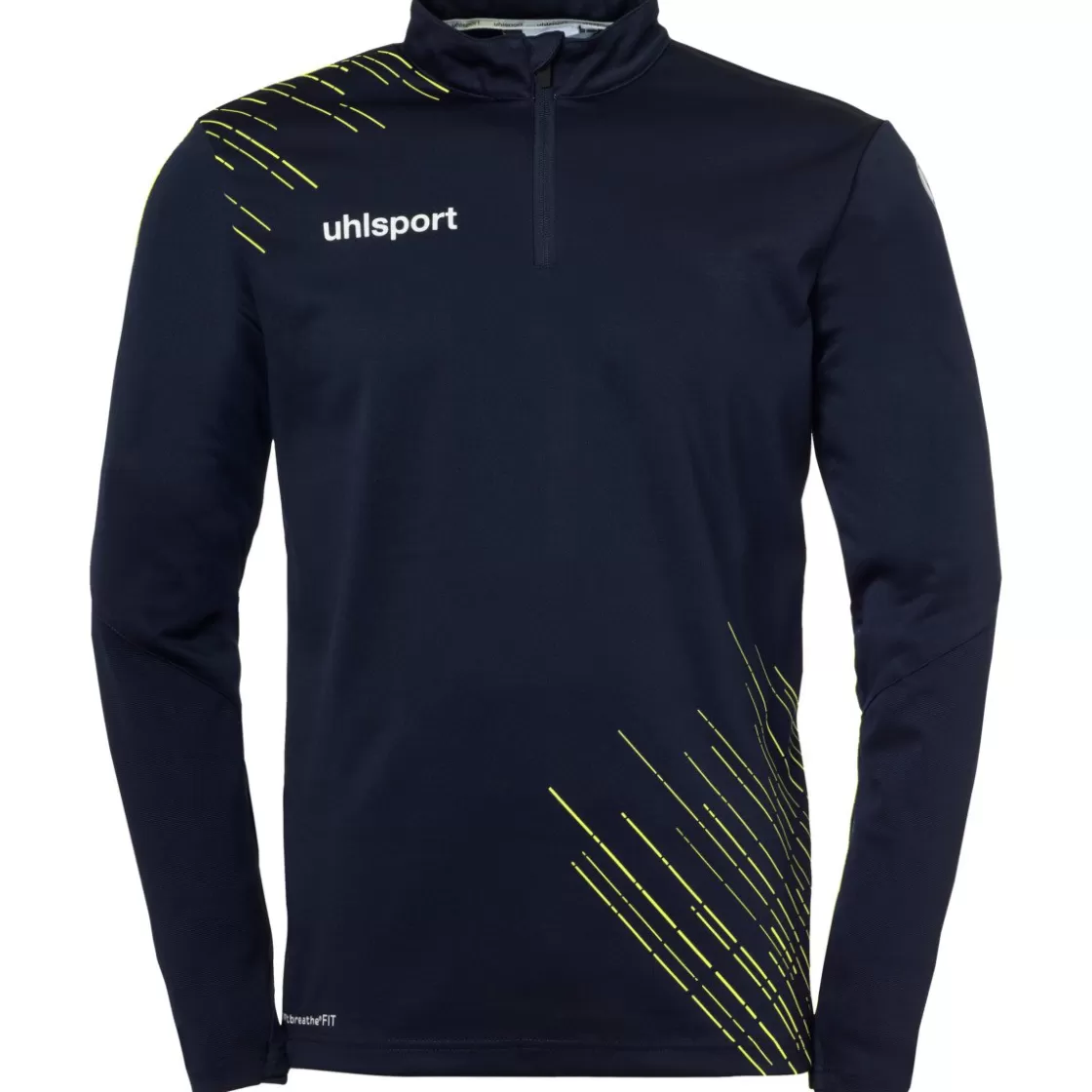 uhlsport Score 26 1/4 Zip Top Marine/Fluo Gelb Online