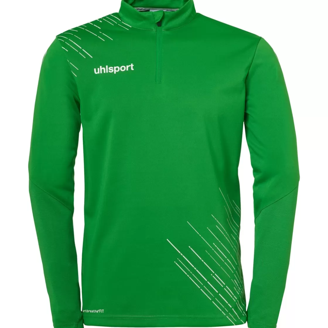 uhlsport Score 26 1/4 Zip Top Green/White Hot