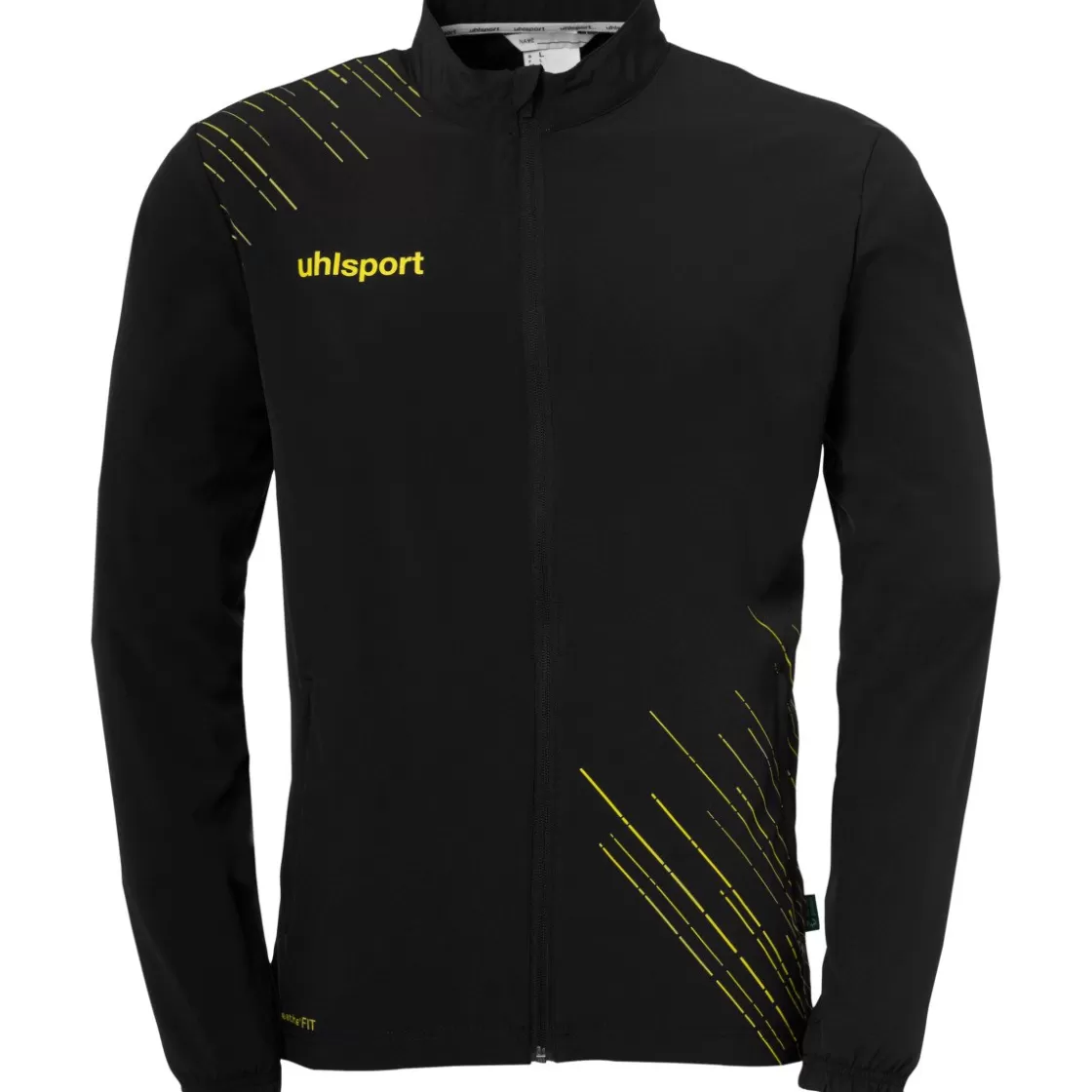 uhlsport Score 26 Evo Woven Jacket Black/Lime Yellow Flash Sale