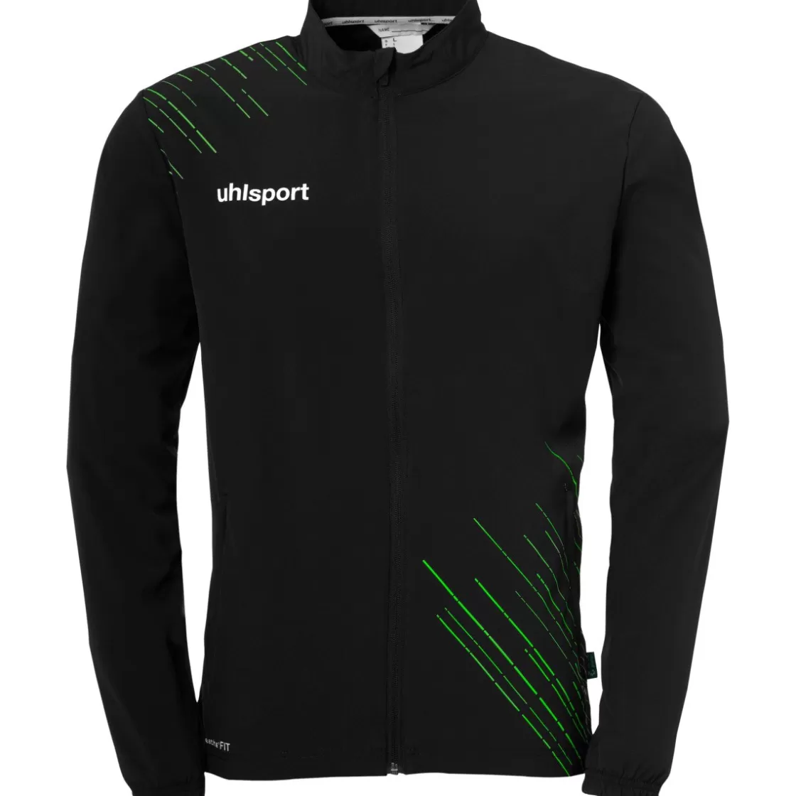 uhlsport Score 26 Evo Woven Jacket Black/Fluo Green Fashion