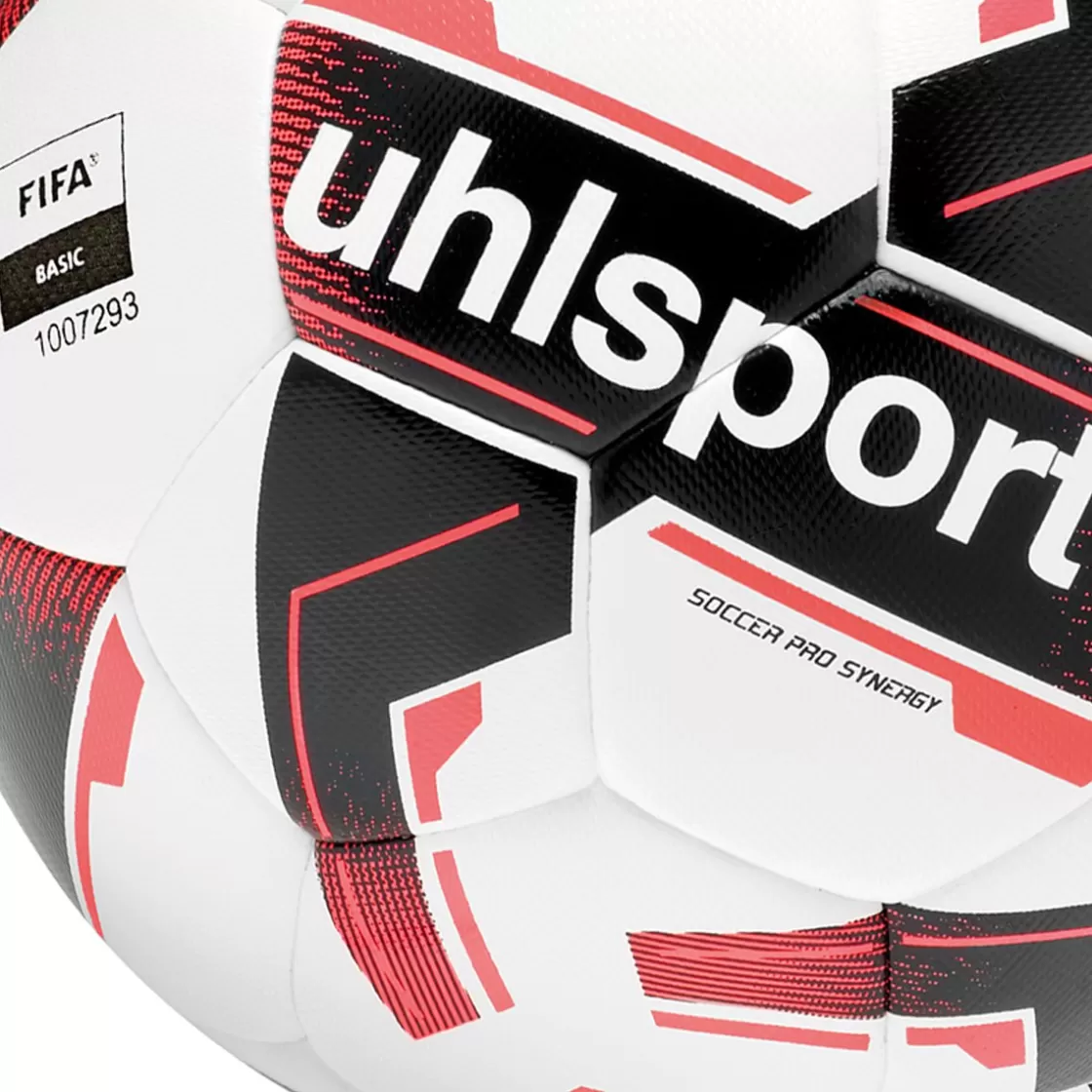 uhlsport Soccer Pro Synergy White/Black/Fluo Red Sale